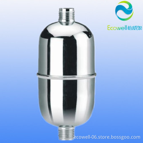 Shower filter with KDF and GAC cartridge OEM services